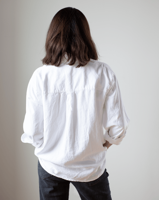 CP Shades Clothing Jojo Shirt in White Hemp Blend