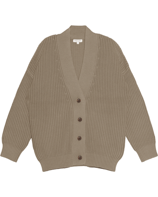 Demylee Clothing Brenna Cardigan in Cocoa