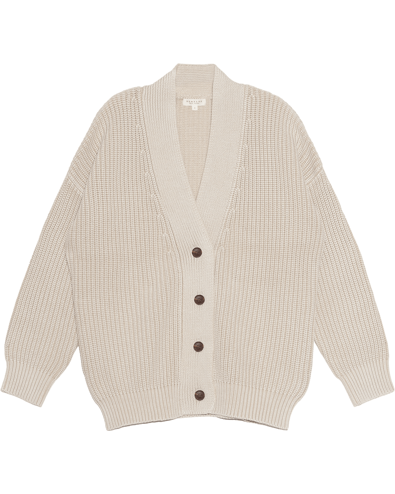 Demylee Clothing Brenna Cardigan in Sand