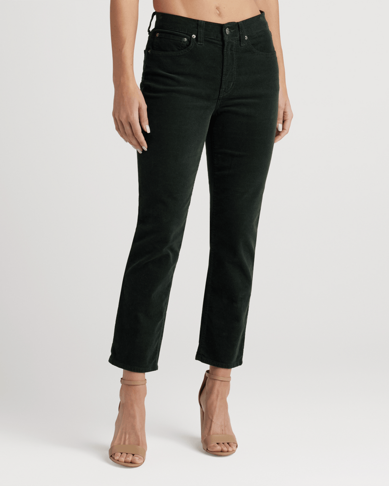 Edwin Denim Bree Corduroy in Deep Pine