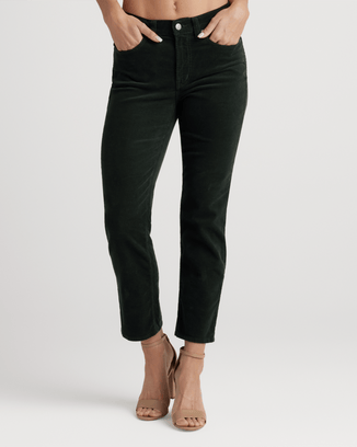 Edwin Denim Bree Corduroy in Deep Pine