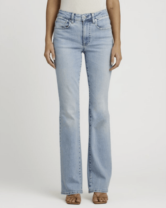 Edwin Denim Lark w/ Raw Hem in Avalanche
