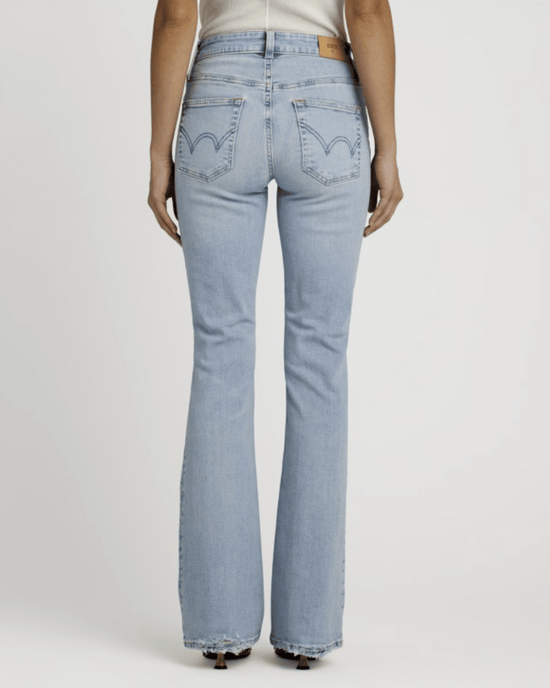 Edwin Lark w/ Raw Hem in Avalanche 