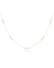 enewton Jewelry 14K Gold Filled 15" Choker Simplicity Chain Gold - 4mm Pearl