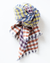 Épice Accessories Azul Check 4A Scarf in Azul