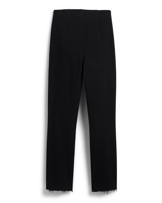 Frank & Eileen Clothing Derry Illusion Pull On Pants in Black Denim