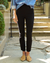 Frank & Eileen Clothing Derry Illusion Pull On Pants in Black Denim