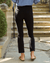 Frank & Eileen Clothing Derry Illusion Pull On Pants in Black Denim