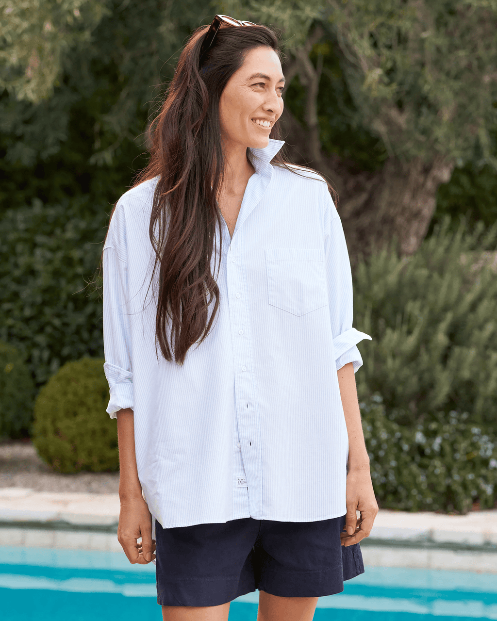 ETRE TOKYOxFrank & Eileen SHIRLEY シャツ Frank & Eileen Shirley Button Shirt in White | Shop Tula