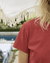 Frank & Eileen Clothing Theo Tee in Double Decker Red
