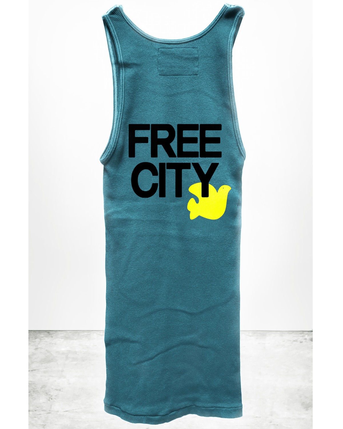 Free City Clothing 1999 Supervintage Tank in Surplus Blue