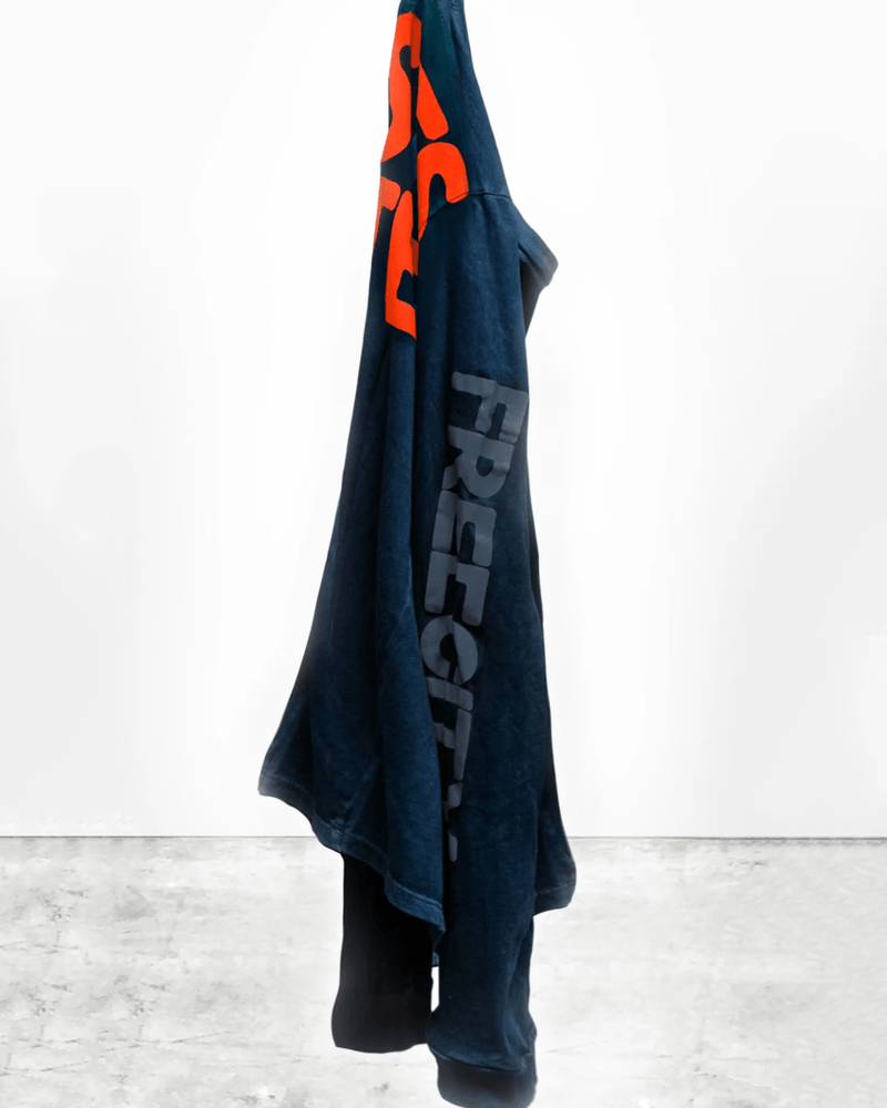Free City Clothing AW Supervintage L/S Tee in Deepspace Electric