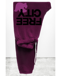 Free City Clothing Superfluff Lux OG Sweatpant in Deep Love