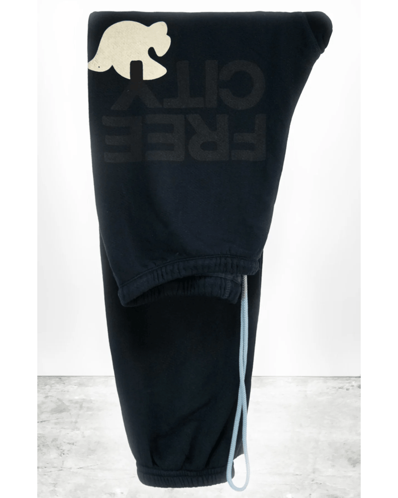 Free City Clothing Superfluff Lux OG Sweatpant in Deepspace/Cream