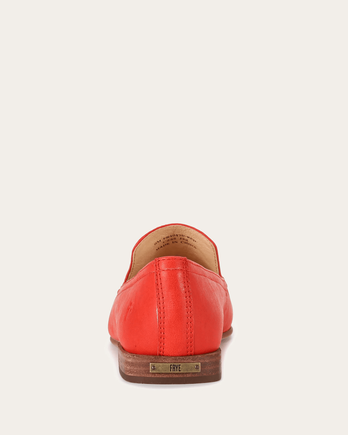 FRYE Shoes Claire Venetian in Red