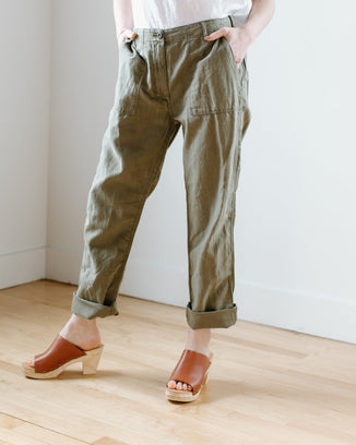 Hartford Clothing Paint Pant in Army
