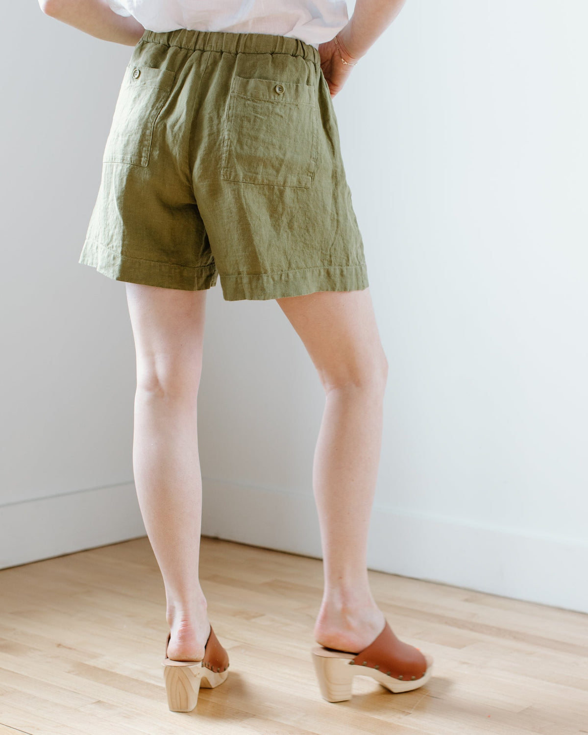 Hartford Clothing Sabine Shorts in Matcha