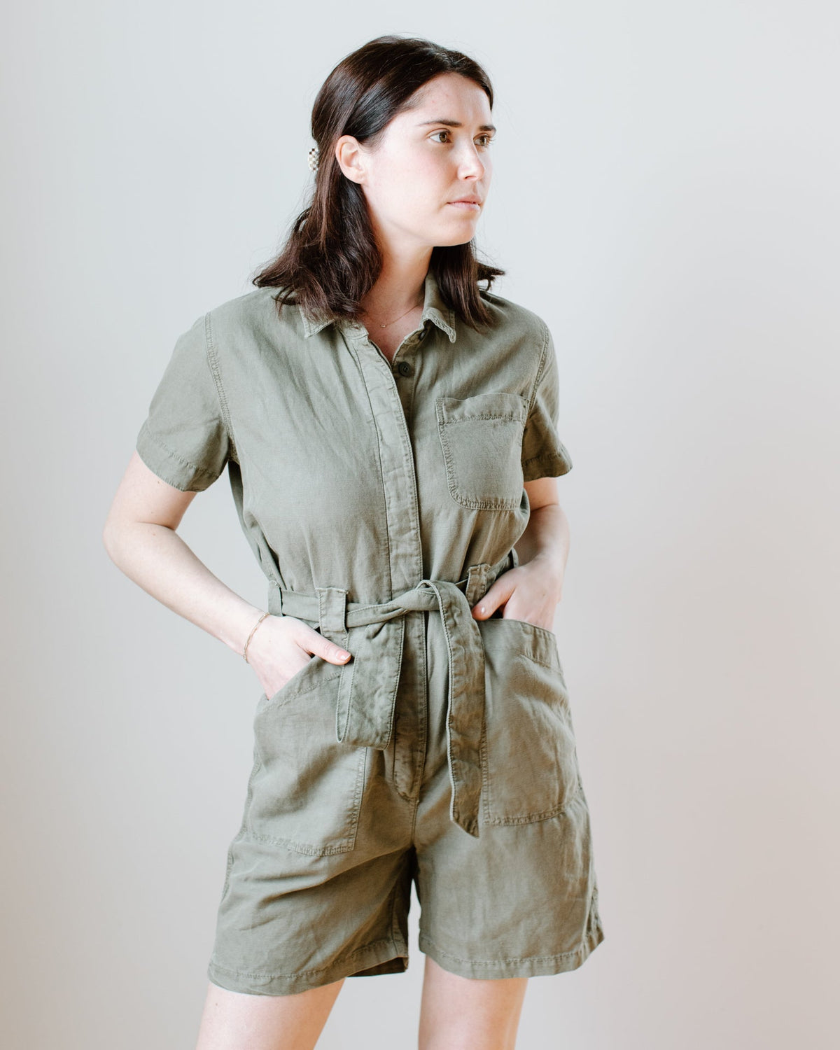 Hartford Clothing Sana Jumpsuit in Army