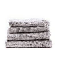 House No.23 Housewares Stone Ella Waffle Towel in Stone