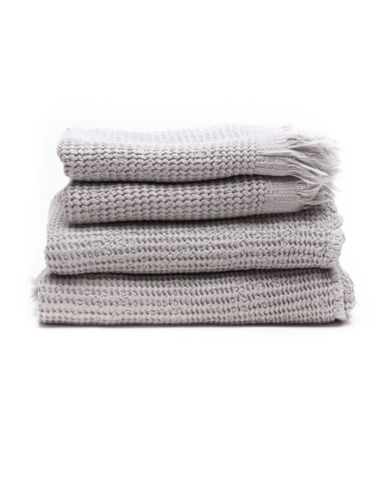 House No.23 Housewares Stone Ella Waffle Towel in Stone