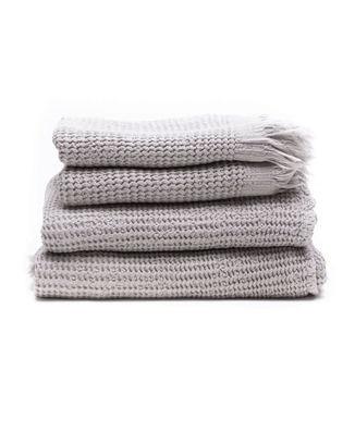 House No.23 Housewares Stone Ella Waffle Towel in Stone