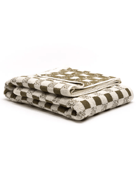 House No.23 Accessories Olive Monroe Towel in Olive