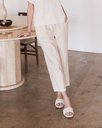 It is well LA Clothing Everyday Crop Pants in Natural