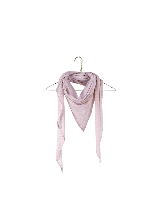 It is well LA Accessories Lilac Gauze Triangle Scarf in Lilac