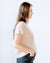 It is well LA Clothing Organic Cotton Boxy Tee in Soft Beige