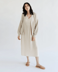 It is well LA Clothing Reversible Dress in Natural