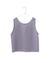 It is well LA Clothing Sleeveless Crop Top in Lavender
