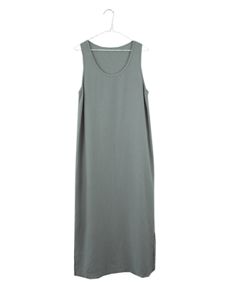 It is well LA Clothing Tank Dress in Olive