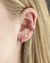 Kris Nations Jewelry 18K Gold Vermeil Tiny Heart Stud Earrings in 18K Gold Vermeil