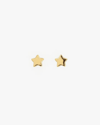 Kris Nations Jewelry 18K Gold Vermeil Tiny Star Stud Earrings in 18K Gold Vermeil
