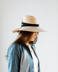 Lola Hats Accessories Natural/Black Snap First Aid in Natural/Black
