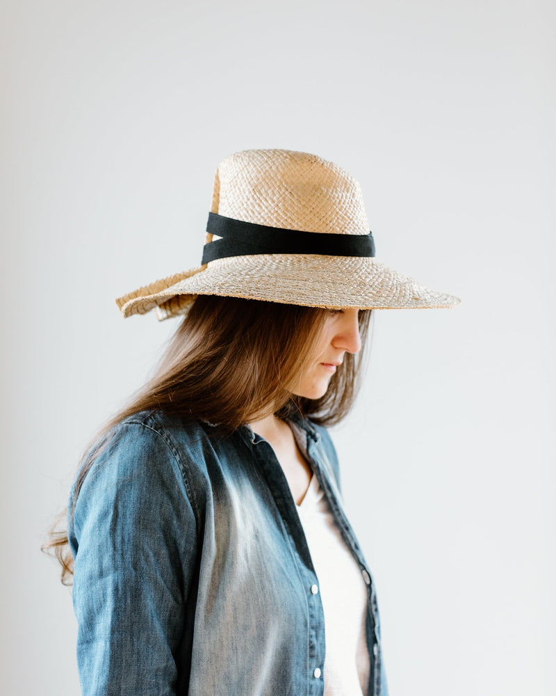 Lola Hats Accessories Natural/Black Snap First Aid in Natural/Black