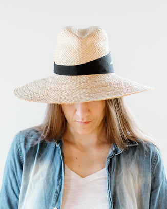 Lola Hats Accessories Natural/Black Snap First Aid in Natural/Black