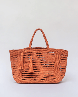 Maison N.H Paris Accessories Chili Annabelle Medium in Chili