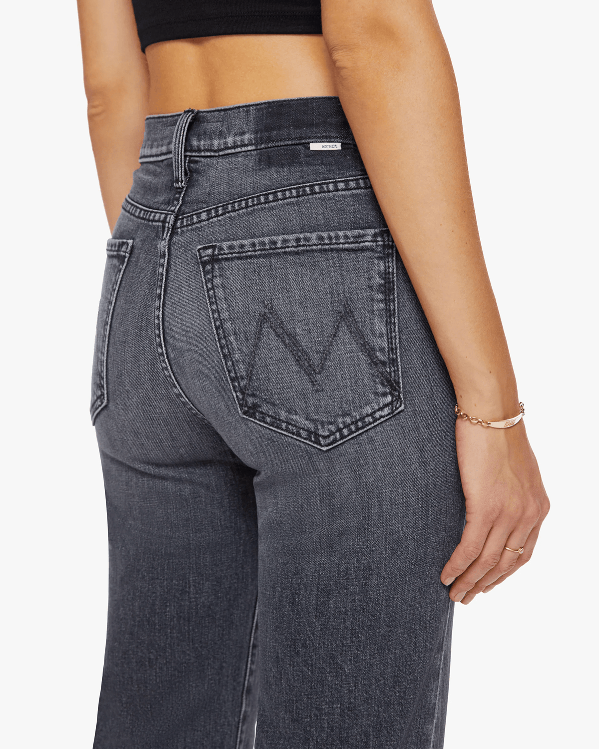 Mother Denim The Rambler Zip Flood in Outta Sight