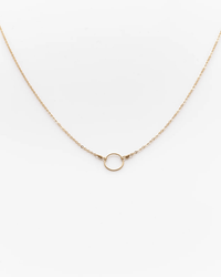 Nashelle Jewelry Gold Fill / O/S Pure Moon Necklace in Gold