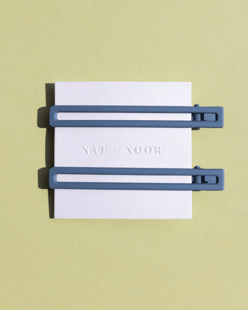 NAT + NOOR Accessories Sky Leia Hair Clip in Sky