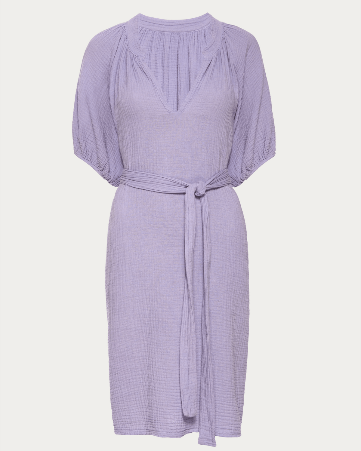 Nation LTD Clothing Finley Belted Easy Dress in Lavender Fields