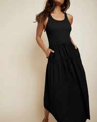Nation LTD Clothing Frannie Combo Midi in Jet Black