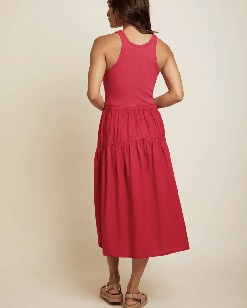 Nation LTD Clothing Frannie Combo Midi in Raspberry