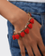 Olivia Dar Jewelry Red Strawberry Bracelet