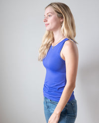 Only Hearts Del Cutaway Tank in Cobalt 