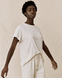the Great The Boxy Crew in Washed White 