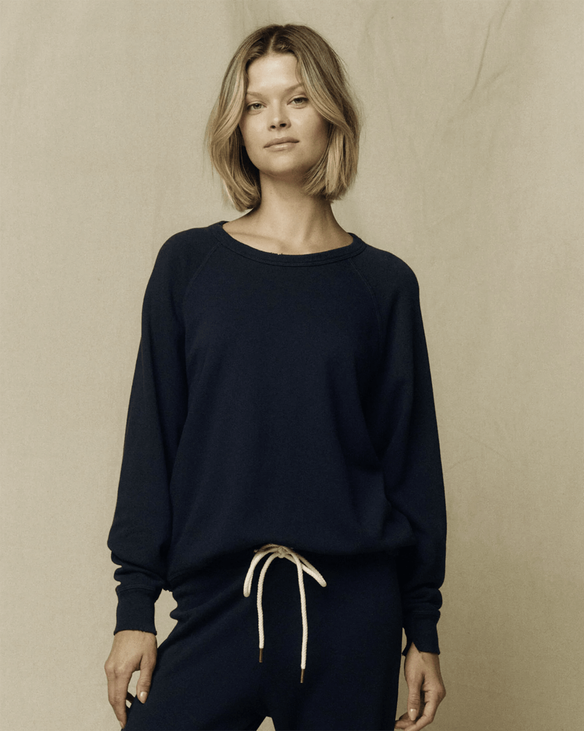 the Great Clothing The College Sweatshirt in True Navy