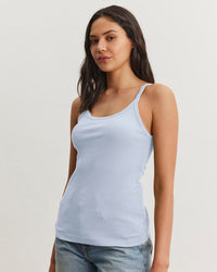 Velvet by Graham & Spencer Clothing Aliza Tank in Island