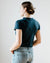 Velvet by Graham & Spencer Clothing Jackie Shirr Cap Slv Top in Midnight